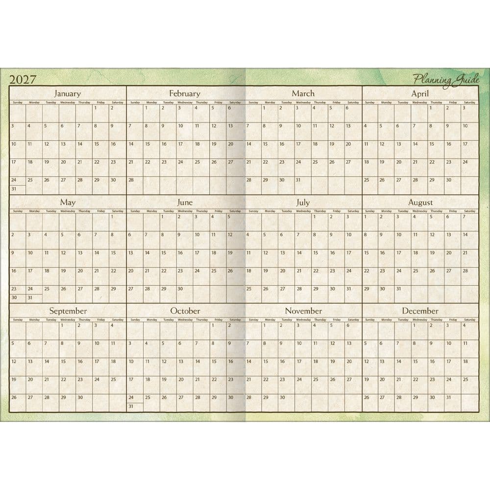 Bountiful Blessings 2027 Monthly Pocket Planner by Susan Winget Third Alternate Image