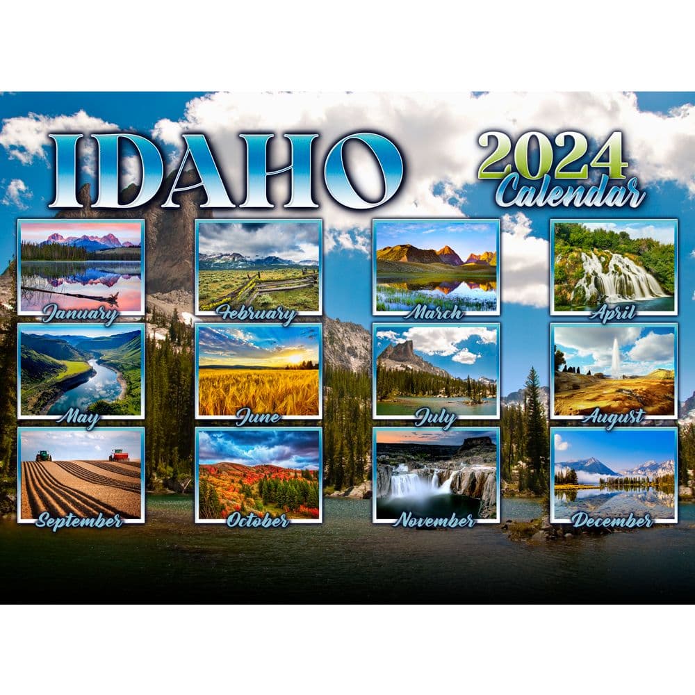 Idaho 2024 Wall Calendar