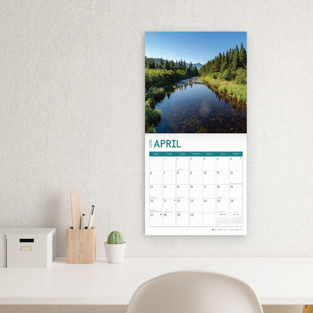 Appalachian Trails 2025 Wall Calendar Third Alternate Image width="1000" height="1000"