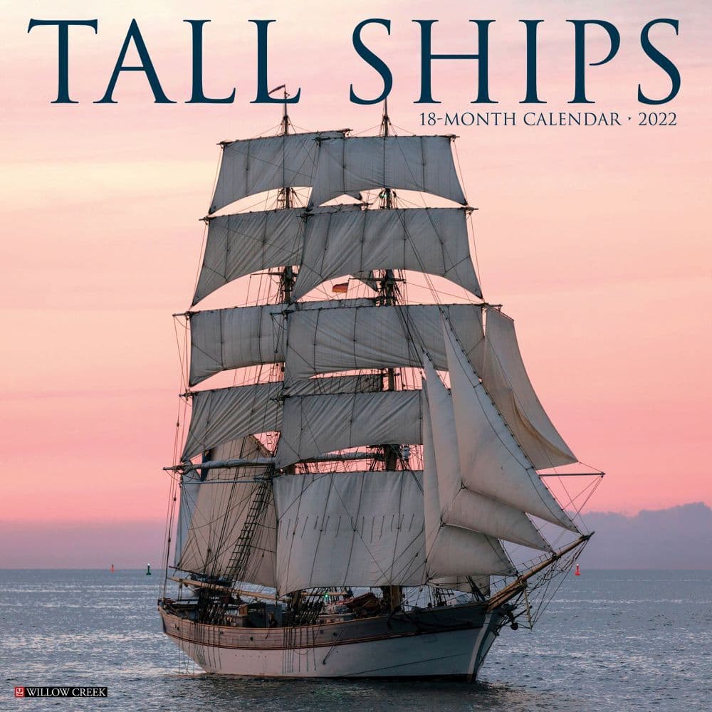 Tall Ships 2022 Wall Calendar