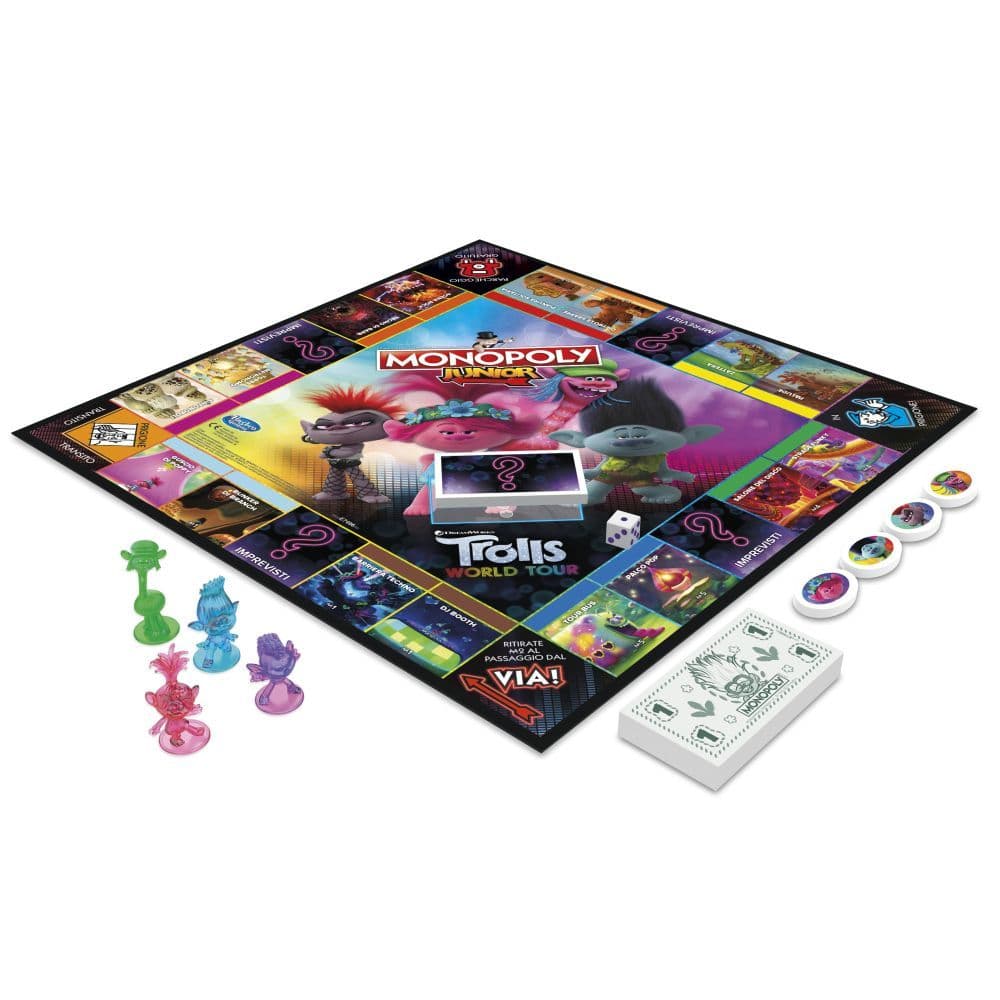 Monopoly Jr Trolls