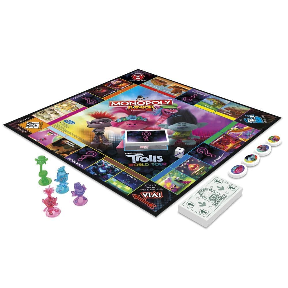 Monopoly Jr Trolls Main Image