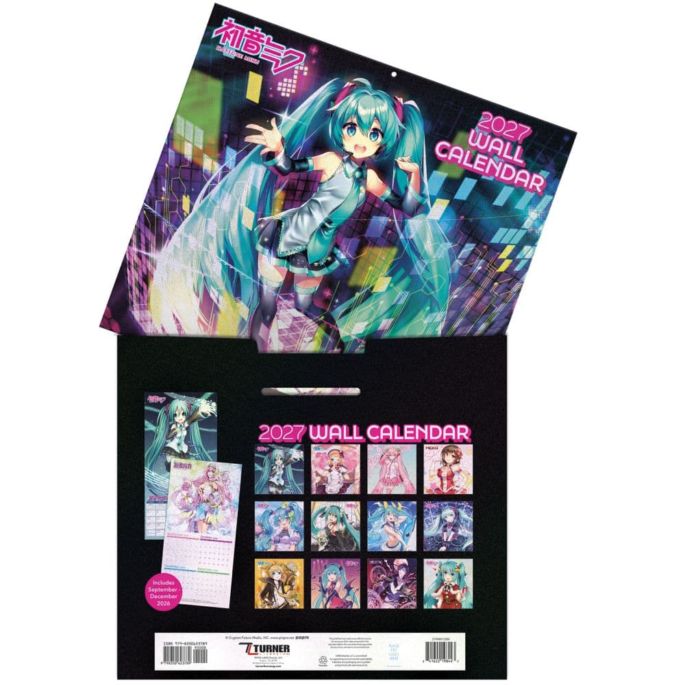 Hatsune Miku 2027 Wall Calendar Sixth Alternate Image