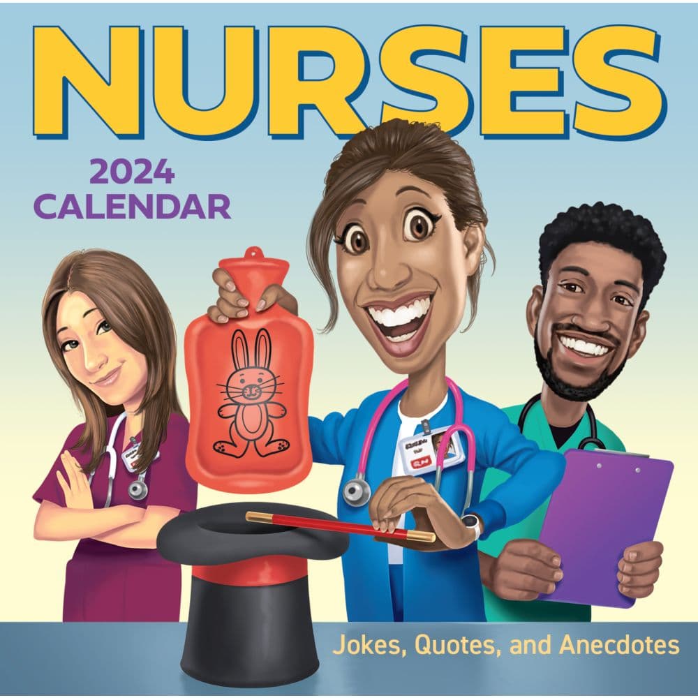 Nurses 2024 Desk Calendar Main Image width=&quot;1000&quot; height=&quot;1000&quot;