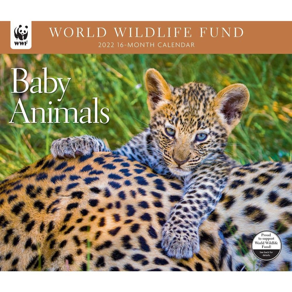 Baby Animals WWF 2022 Wall Calendar - Calendars.com