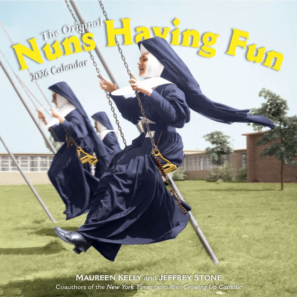 Nuns Having Fun 2026 Wall Calendar Main Image