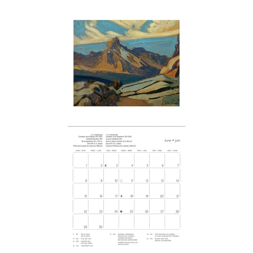 Group of Seven 2025 Mini Wall Calendar