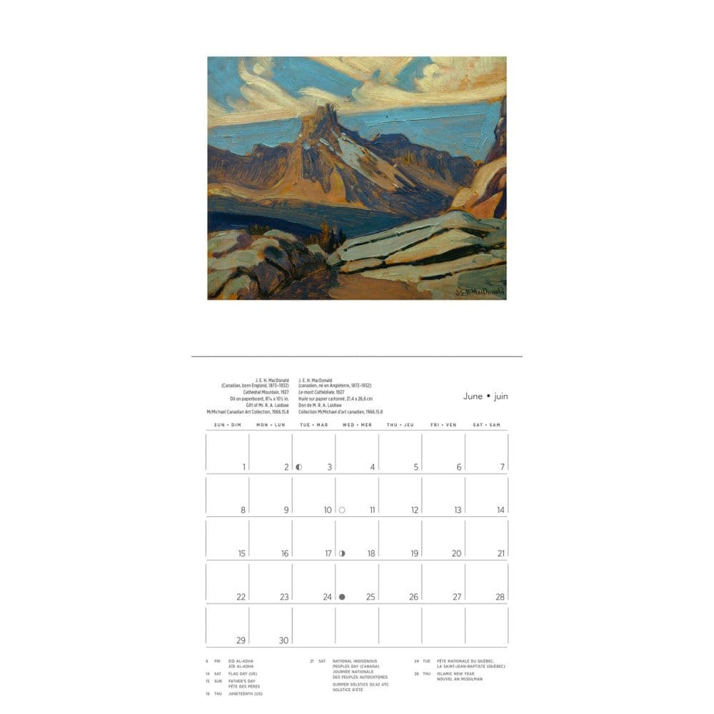 Group of Seven 2025 Mini Wall Calendar Alt2