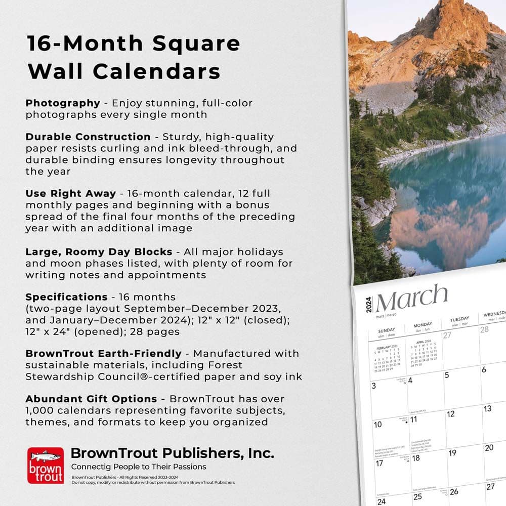 Great Northwest 2024 Wall Calendar