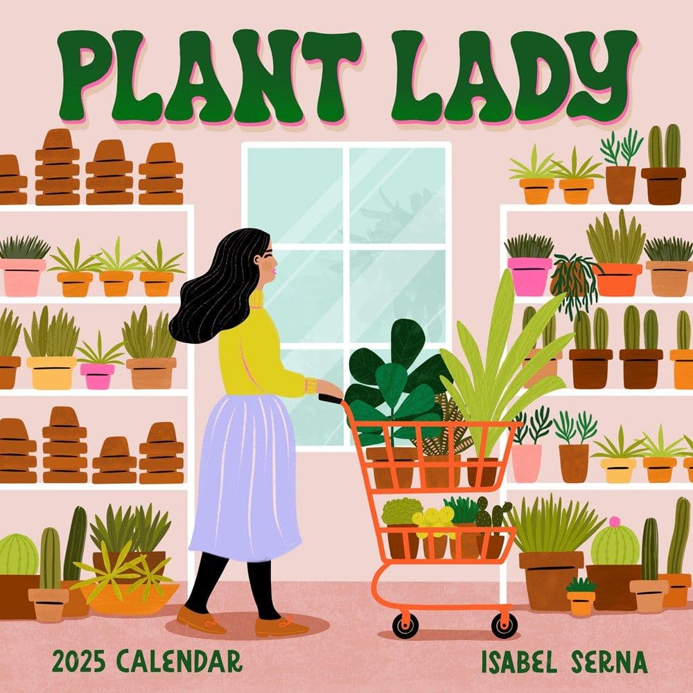 Plant Lady 2025 Wall Calendar