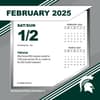 image COL Michigan State Spartans 2025 Desk Calendar Second Alternate Image