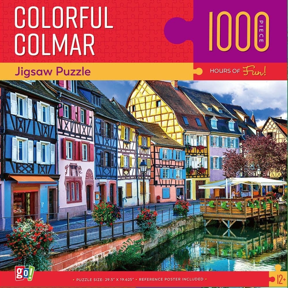 GC Colorful Colmar 1000pc Jigsaw Puzzle