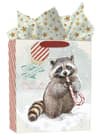 image Woodland Christmas Large Gift Bag by Chad Barrett Main Image