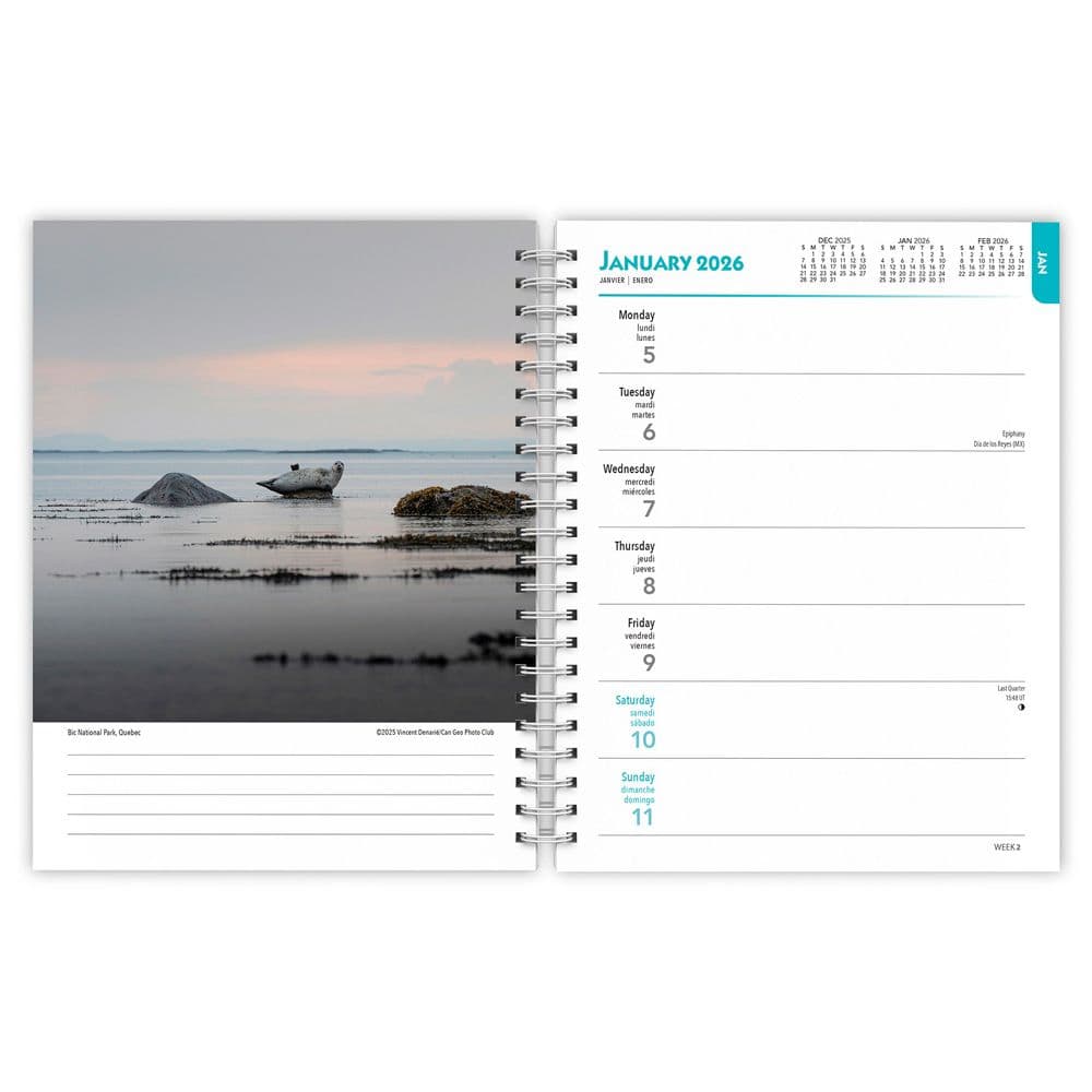 Canadian Geographic 2026 Engagement Planner Second Alternate Image