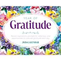 image Year of Gratitude 2026 Desk Calendar Main Image