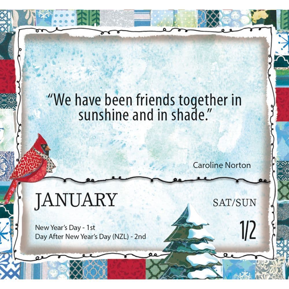 For A Dear Friend 365 Daily Thoughts 2022 Desk Calendar - Calendars.com