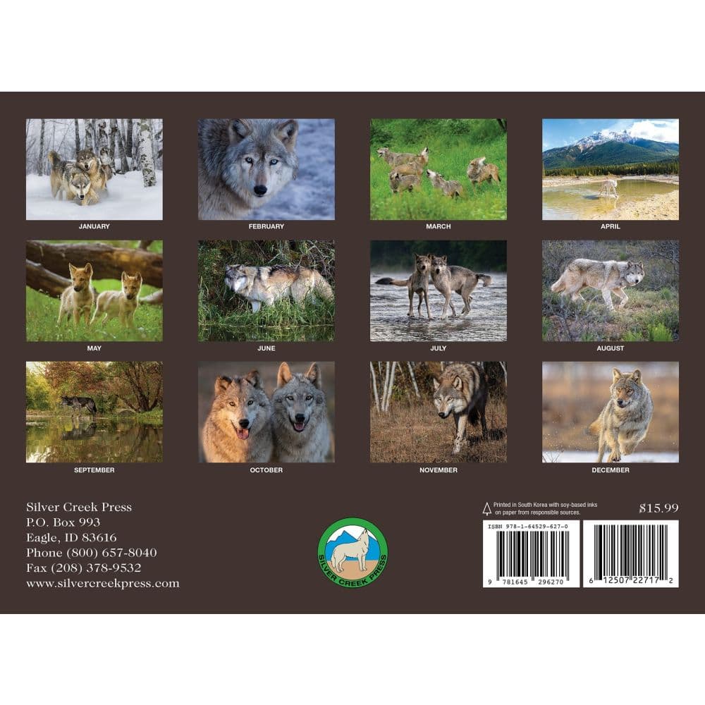 Wolves 2027 Wall Calendar First Alternate Image