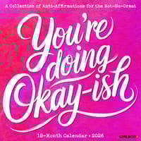 image Youre Doing Okay-ish 2026 Wall Calendar