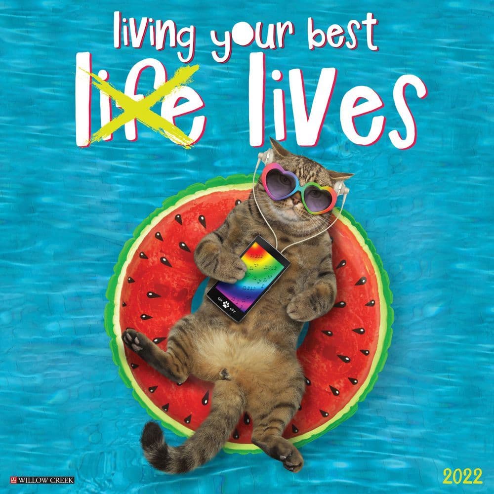 Living Your Best Life 2022 Wall Calendar