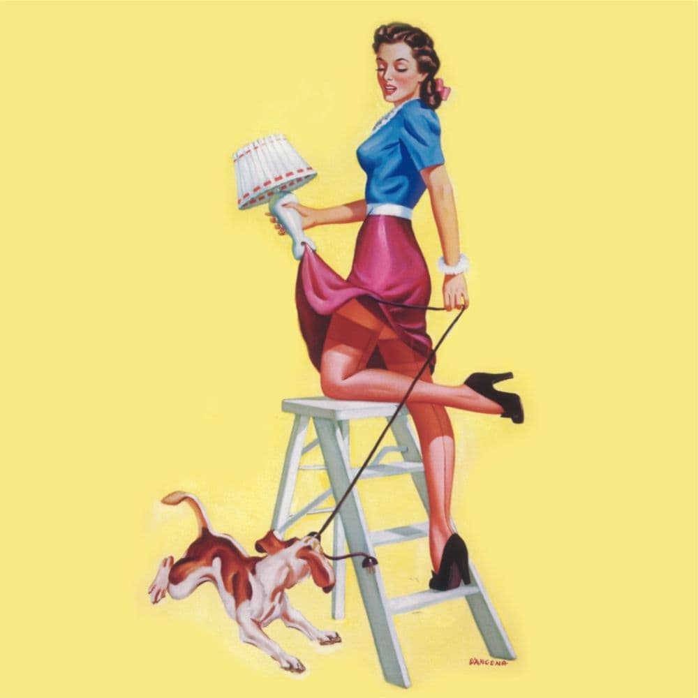 Pin Ups of the 50s 2023 Small Wall Calendar - Calendars.com