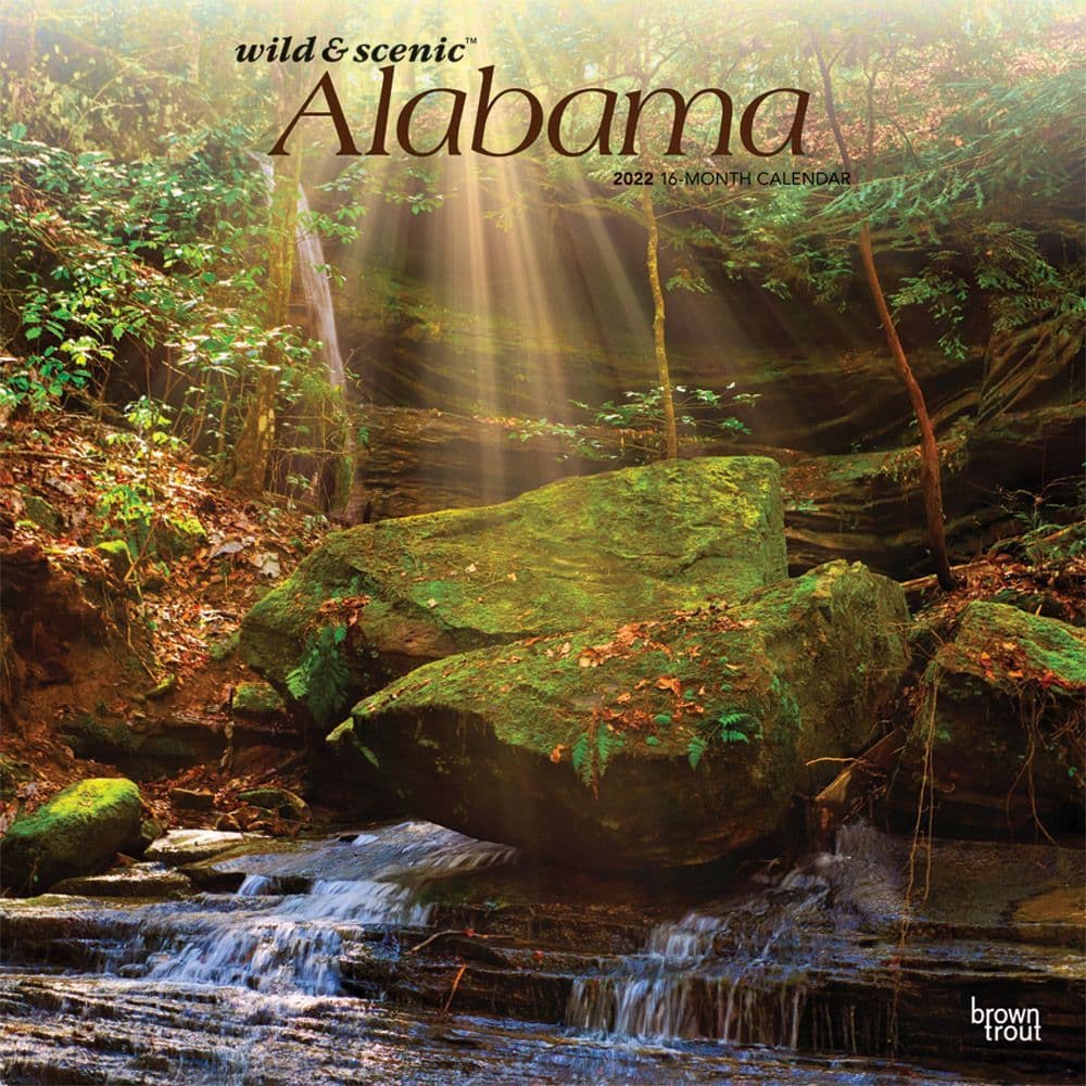 Alabama Wild And Scenic 2022 Wall Calendar - Calendars.com