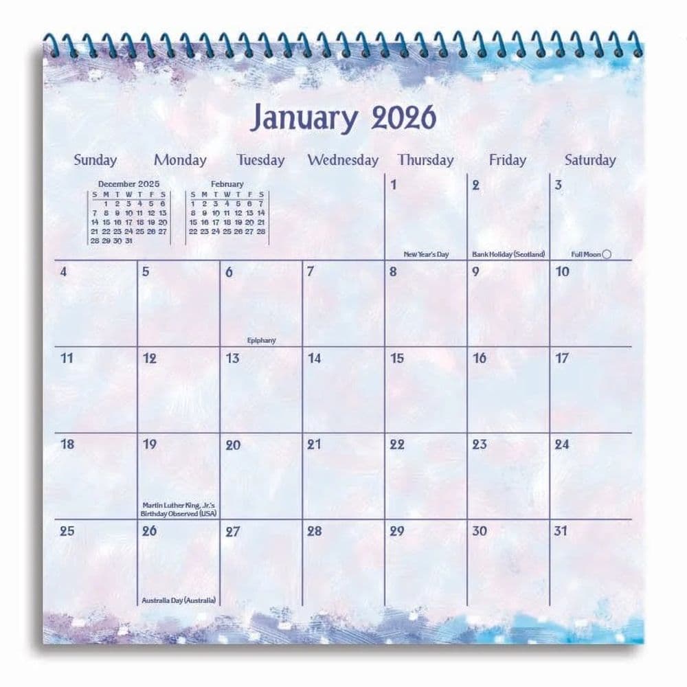 God Is Always Watching Over You 2026 Wall Calendar Third Alternate Image