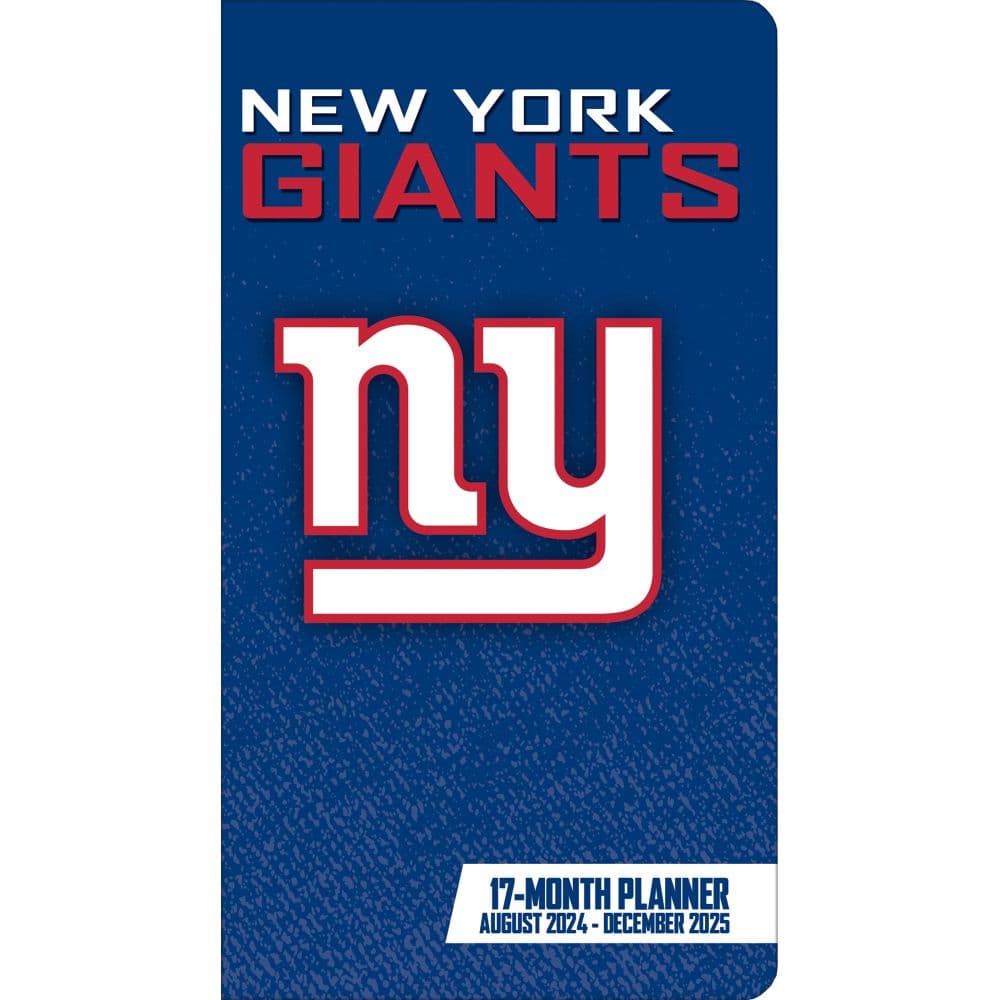 NFL New York Giants 17 Month 2025 Pocket Planner Main Image