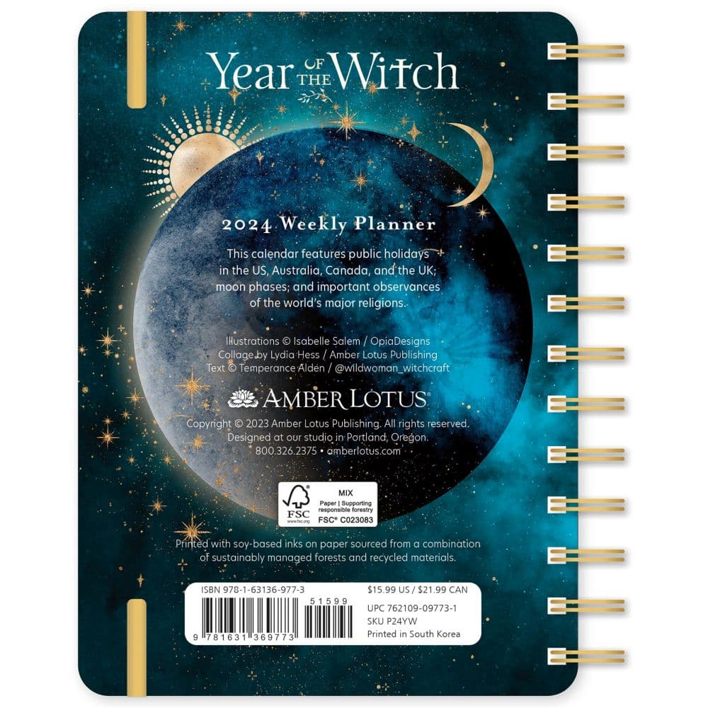 Year of the Witch 2024 Planner First Alternate Image width=&quot;1000&quot; height=&quot;1000&quot;