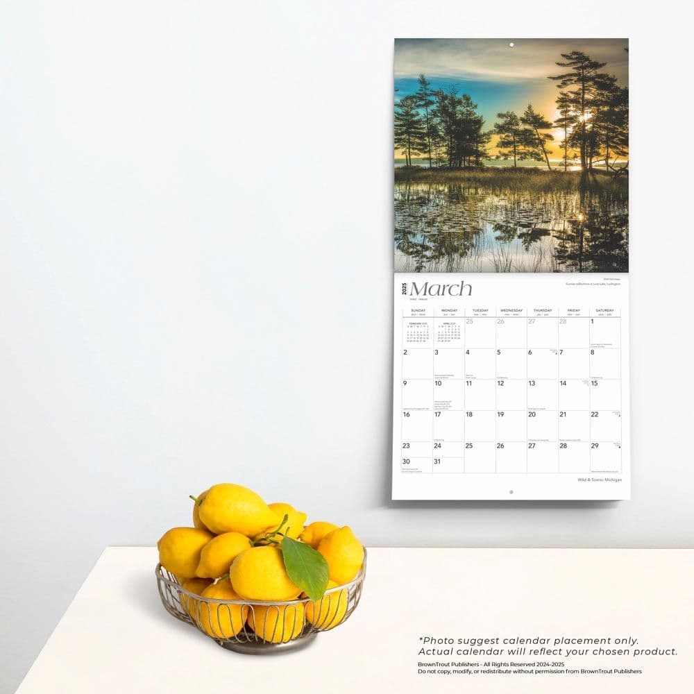 Michigan Wild and Scenic 2025 Wall Calendar Fourth Alternate Image width=&quot;1000&quot; height=&quot;1000&quot;