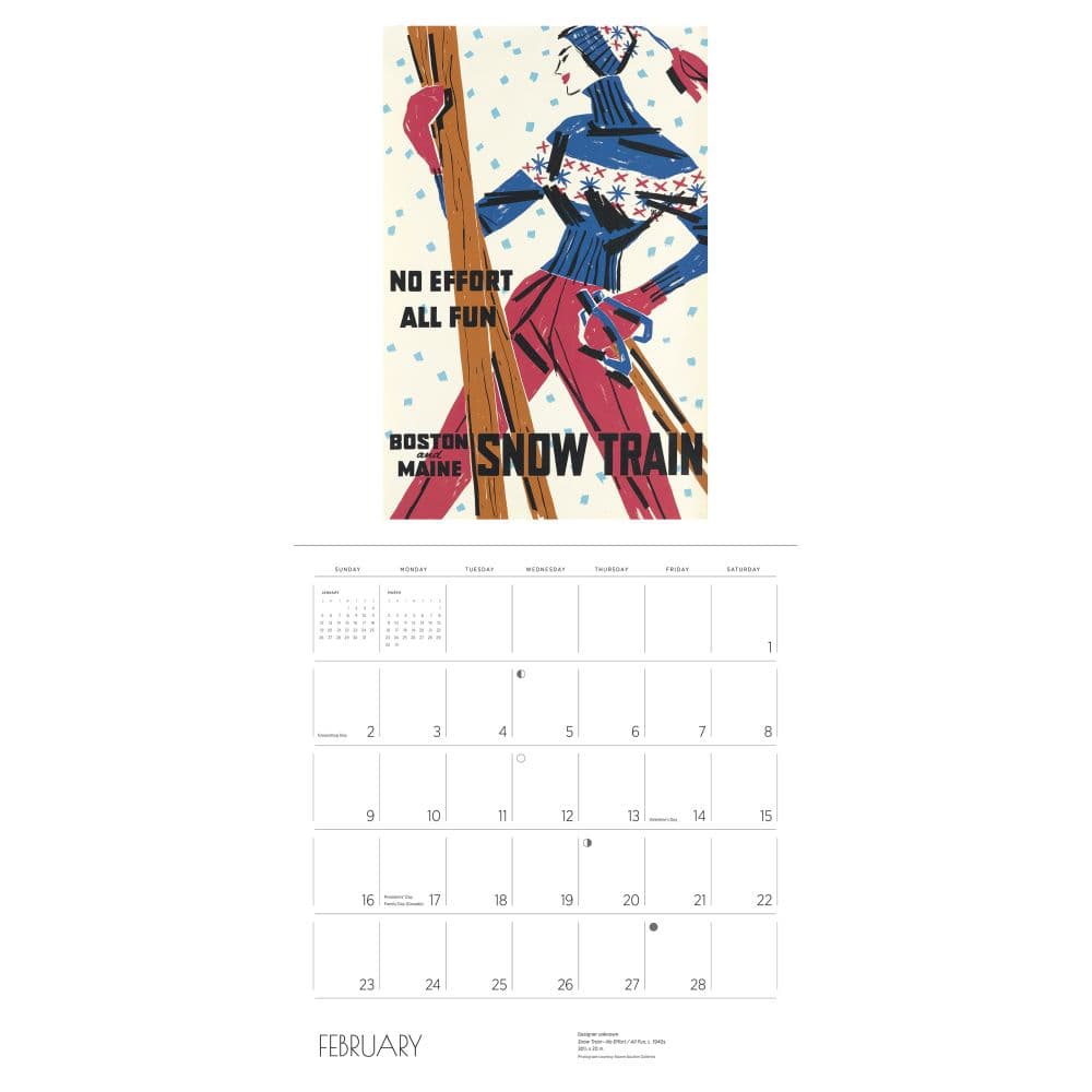 Ski the World 2025 Wall Calendar - Calendars.com