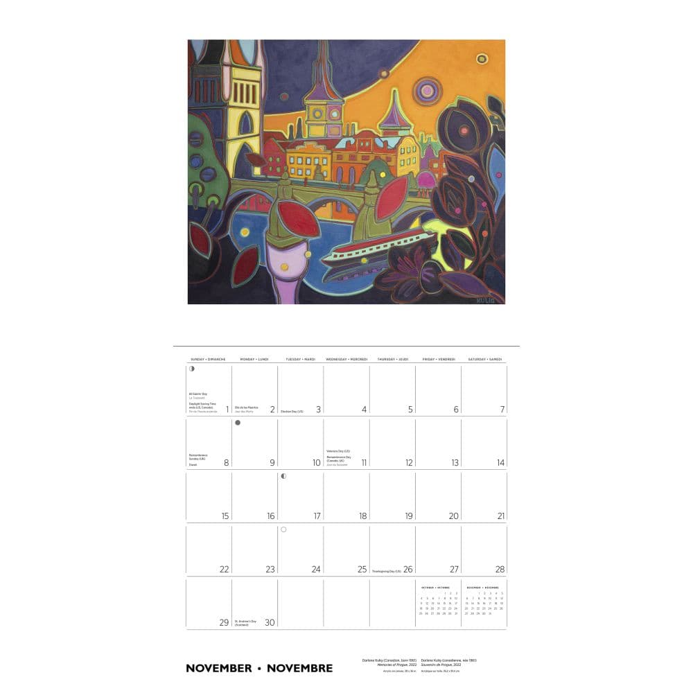Darlene Kulig 2026 Wall Calendar Seventh Alternate Image