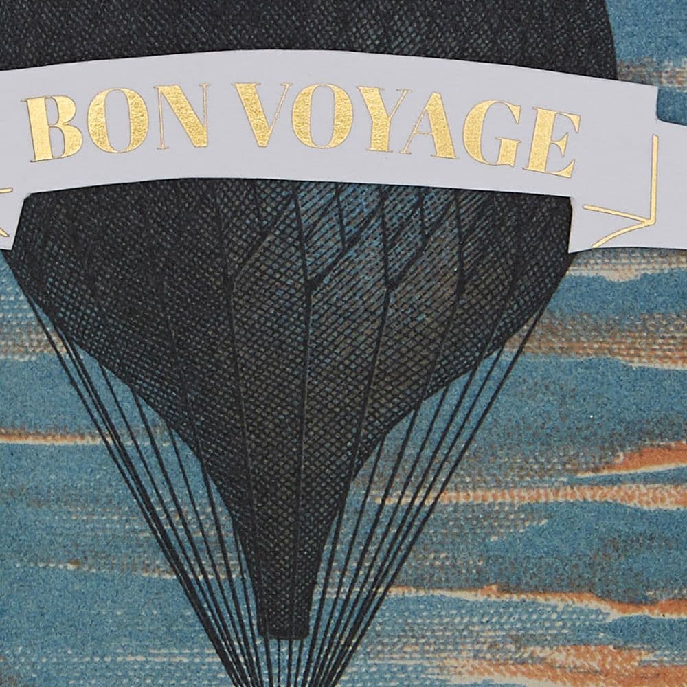 Hot Air Balloon Bon Voyage Card Fifth Alternate Image width=&quot;1000&quot; height=&quot;1000&quot;