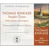 image Thomas Kinkade Collectors Edition with Scripture 2026 Wall Calendar Seventh Alternate Image