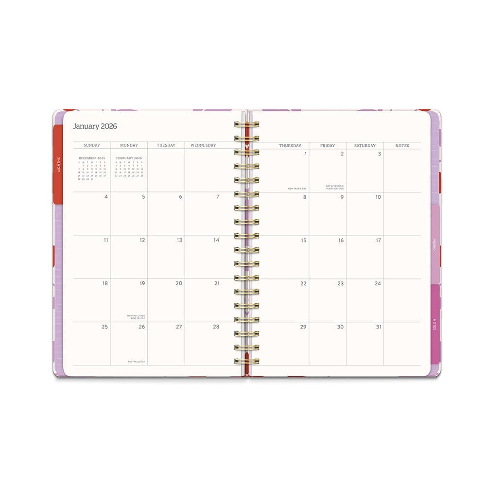 Cherry Sweet Tri Tab 2026 Planner Third Alternate Image
