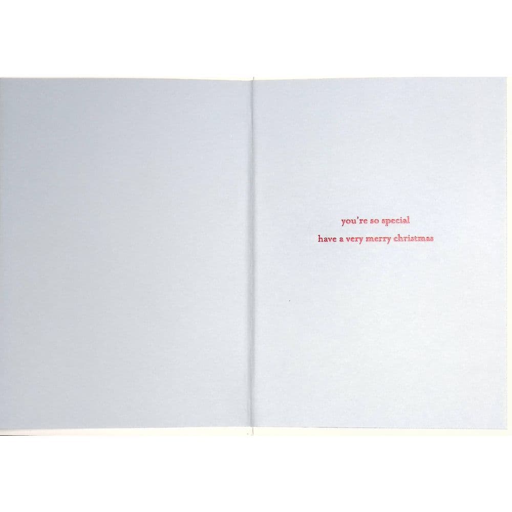 Snowman Grandson Christmas Card Second Alternate Image