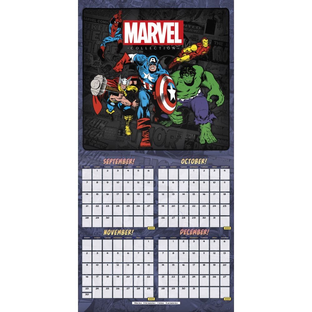Marvel Comics 2026 Wall Calendar Second Alternate Image