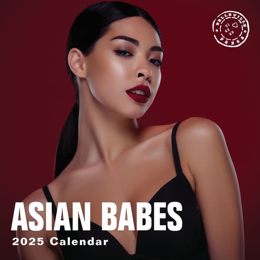 Asian Babes 2025 Wall Calendar