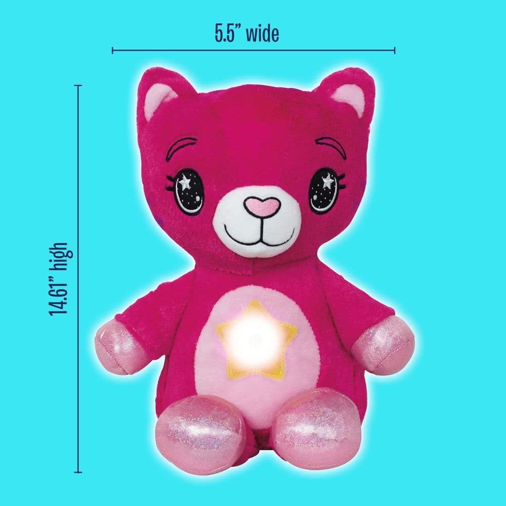 Dream Lites Pink Kitty Plush Seventh Alternate Image