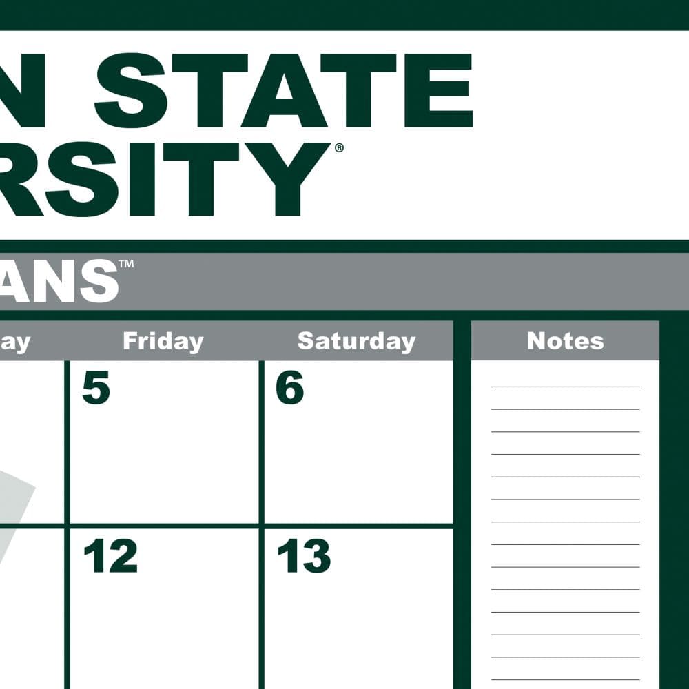 Michigan State Spartans 2024 Desk Pad