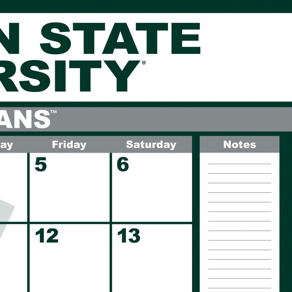 Michigan State Spartans 2024 Desk Pad Third Alternate Image width=&quot;1000&quot; height=&quot;1000&quot;
