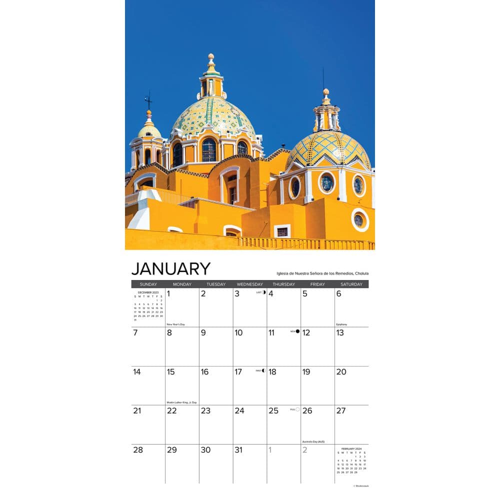 Mexico 2024 Wall Calendar