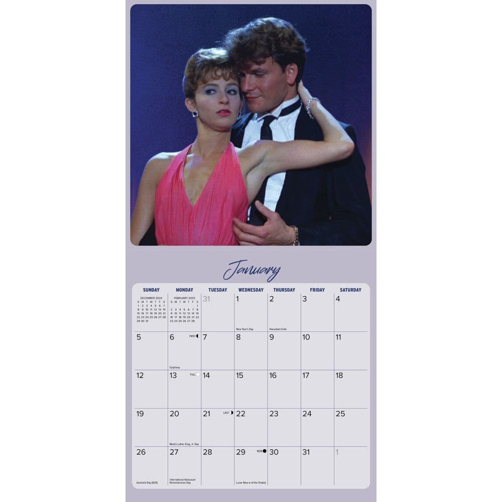 Dirty Dancing 2025 Mini Wall Calendar Second Alternate Image width=&quot;1000&quot; height=&quot;1000&quot;