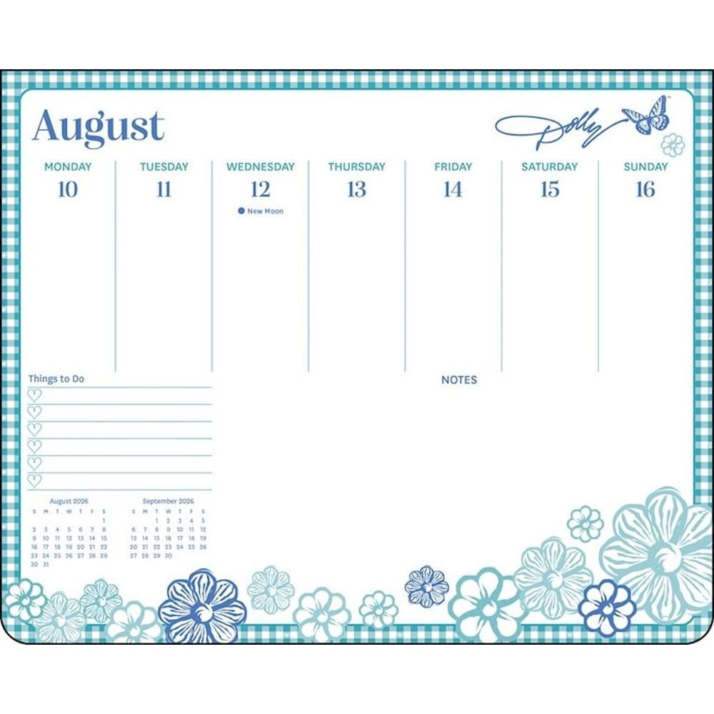 Dolly Parton 2026 Desk Pad Fifth Alternate Image