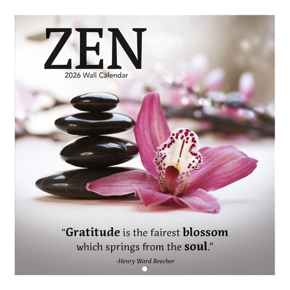 Zen Photo 2026 Mini Wall Calendar_Main Image