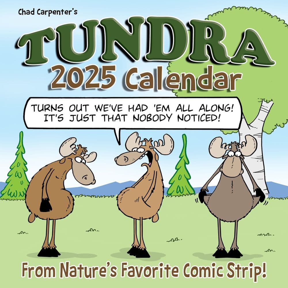 Tundra 2025 Wall Calendar Main Image