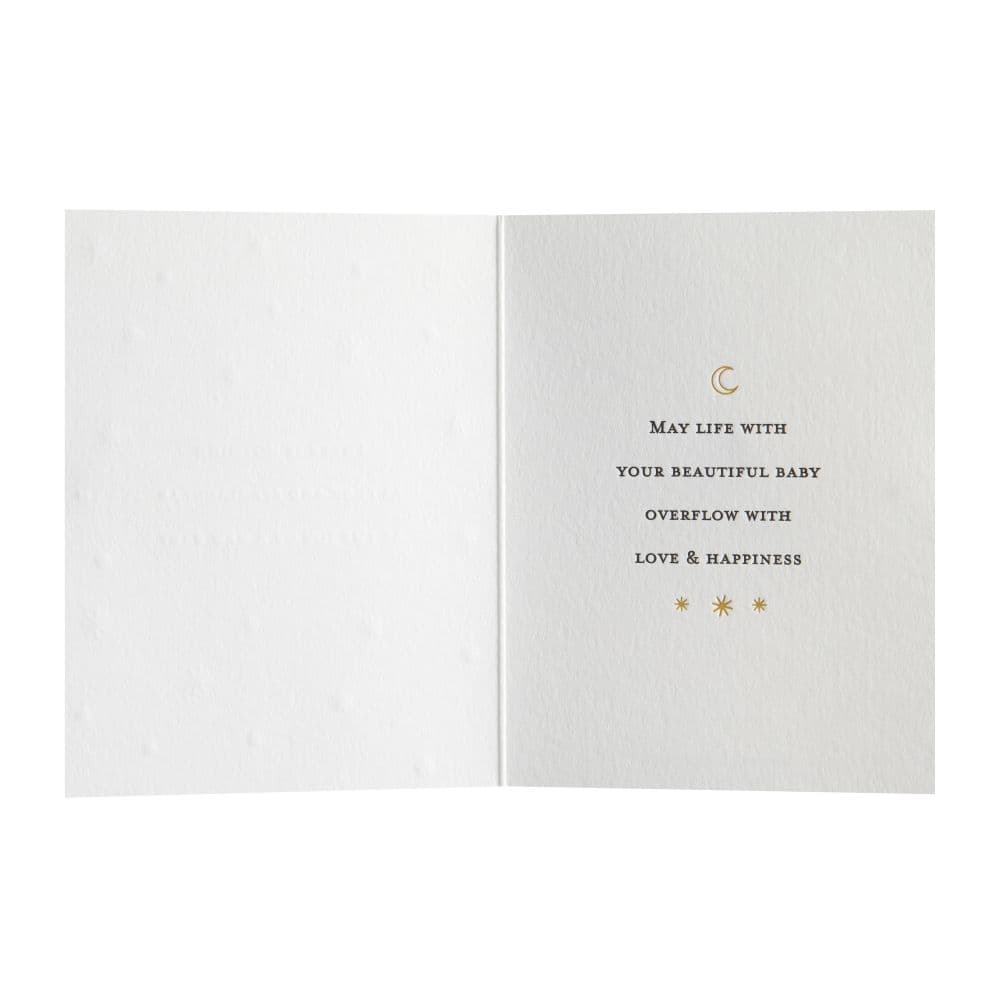 Copy Driven Letterpress New Baby Card Second Alternate Image width="1000" height="1000"