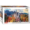 image Neuschwanstein Castle Fall 1000pc Panoramic Puzzle Alternate Image 1