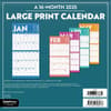 image Large Print 2025 Mini Wall Calendar Alt1