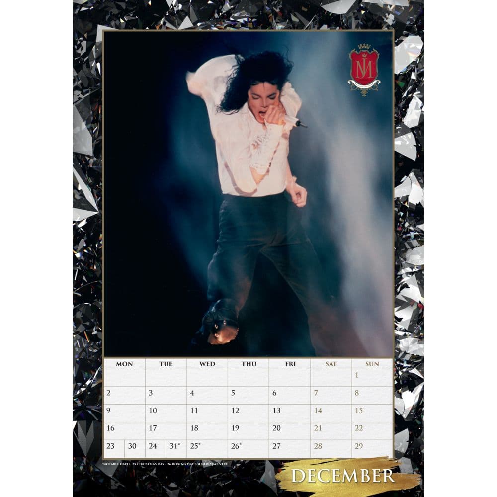 Michael Jackson Poster 2024 Wall Calendar