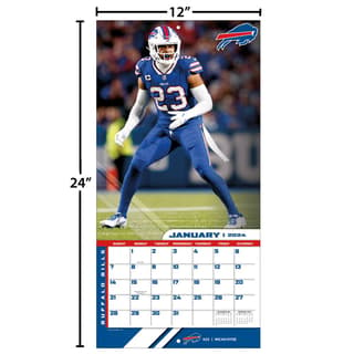 Buffalo Bills 2024 12x12 Team Wall Calendar